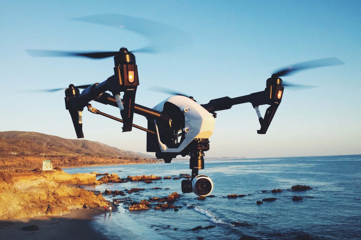 Drone-pro-dji-inspire-2-Los mejores drones para viajar en el 2021